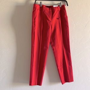 Red Express Mid Rise Ankle Slacks